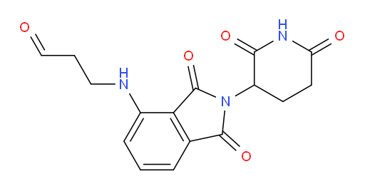 3-((2-(2,6-dioxopiperidin-3-yl)-1,3-dioxoisoindolin-4-yl)amino)propanal