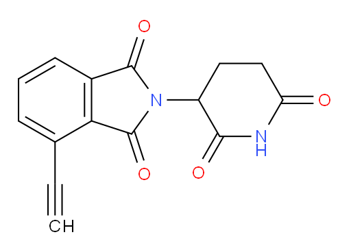 2-(2,6-dioxopiperidin-3-yl)-4-ethynylisoindoline-1,3-dione