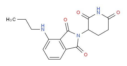 2-(2,6-dioxopiperidin-3-yl)-4-(propylamino)isoindoline-1,3-dione