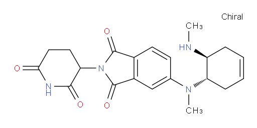 2-(2,6-dioxopiperidin-3-yl)-5-(methyl((1S,6S)-6-(methylamino)cyclohex-3-en-1-yl)amino)isoindoline-1,3-dione