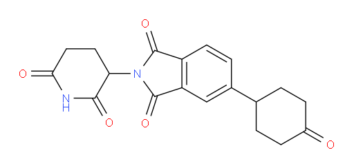 2-(2,6-dioxopiperidin-3-yl)-5-(4-oxocyclohexyl)isoindoline-1,3-dione