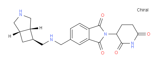5-((((1S,5S,6S)-3-azabicyclo[3.2.0]heptan-6-ylmethyl)amino)methyl)-2-(2,6-dioxopiperidin-3-yl)isoindoline-1,3-dione