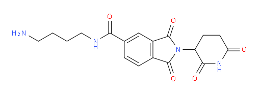 N-(4-aminobutyl)-2-(2,6-dioxopiperidin-3-yl)-1,3-dioxoisoindoline-5-carboxamide