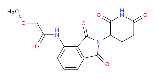 N-(2-(2,6-dioxopiperidin-3-yl)-1,3-dioxoisoindolin-4-yl)-2-methoxyacetamide
