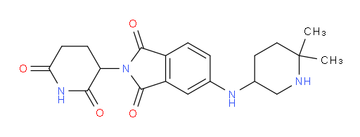 5-((6,6-dimethylpiperidin-3-yl)amino)-2-(2,6-dioxopiperidin-3-yl)isoindoline-1,3-dione