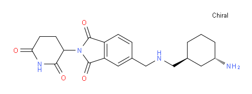 5-(((((1S,3S)-3-aminocyclohexyl)methyl)amino)methyl)-2-(2,6-dioxopiperidin-3-yl)isoindoline-1,3-dione