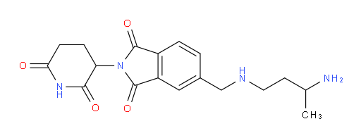 5-(((3-aminobutyl)amino)methyl)-2-(2,6-dioxopiperidin-3-yl)isoindoline-1,3-dione