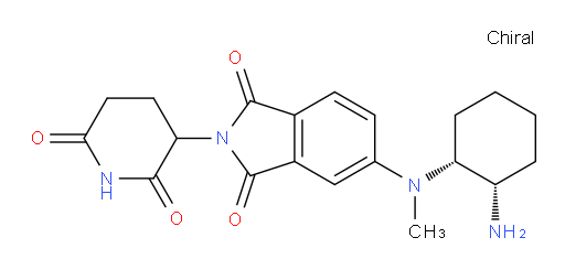 5-(((1R,2S)-2-aminocyclohexyl)(methyl)amino)-2-(2,6-dioxopiperidin-3-yl)isoindoline-1,3-dione
