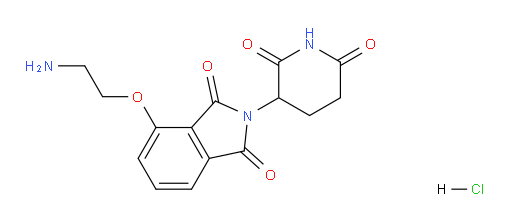 4-(2-aminoethoxy)-2-(2,6-dioxopiperidin-3-yl)isoindoline-1,3-dione hydrochloride