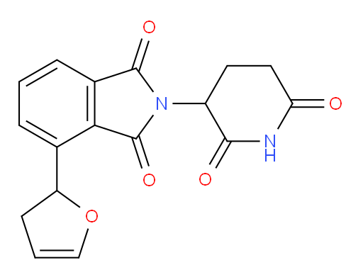 4-(2,3-dihydrofuran-2-yl)-2-(2,6-dioxopiperidin-3-yl)isoindoline-1,3-dione
