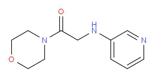 1-morpholino-2-(pyridin-3-ylamino)ethanone