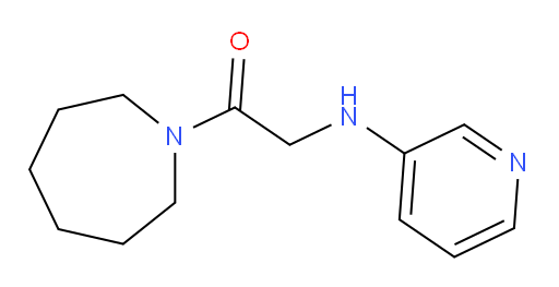 1-(azepan-1-yl)-2-(pyridin-3-ylamino)ethanone