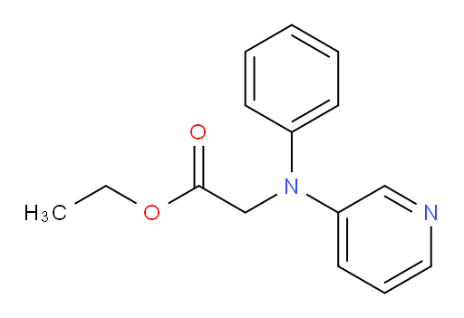 ethyl 2-(phenyl(pyridin-3-yl)amino)acetate