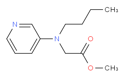 methyl 2-(butyl(pyridin-3-yl)amino)acetate