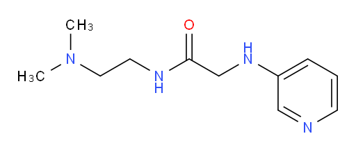 N-(2-(dimethylamino)ethyl)-2-(pyridin-3-ylamino)acetamide