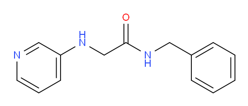 N-benzyl-2-(pyridin-3-ylamino)acetamide