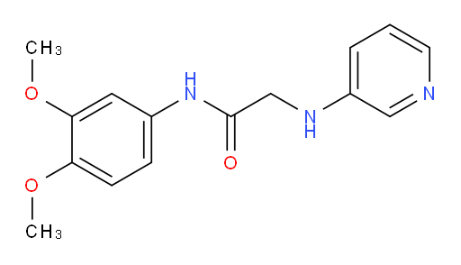 N-(3,4-dimethoxyphenyl)-2-(pyridin-3-ylamino)acetamide