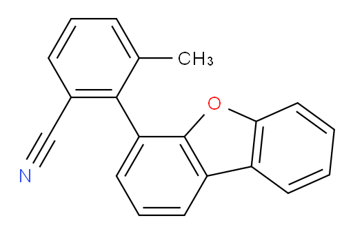 2-(dibenzo[b,d]furan-4-yl)-3-methylbenzonitrile