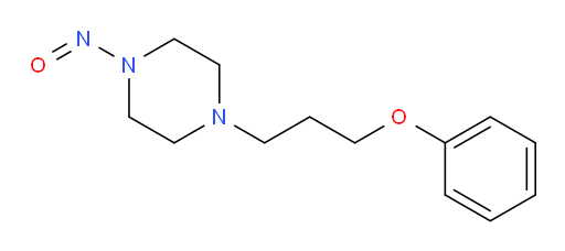 1-nitroso-4-(3-phenoxypropyl)piperazine