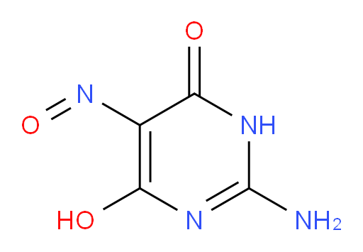2-Amino-6-hydroxy-5-nitroso-4(3H)-pyrimidinone