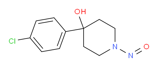 4-(4-chlorophenyl)-1-nitrosopiperidin-4-ol