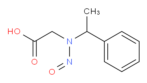 2-(nitroso(1-phenylethyl)amino)acetic acid