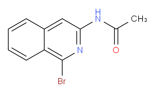 N-(1-bromoisoquinolin-3-yl)acetamide