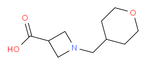 1-((tetrahydro-2H-pyran-4-yl)methyl)azetidine-3-carboxylic acid