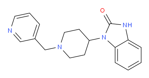 1-(1-(pyridin-3-ylmethyl)piperidin-4-yl)-1H-benzo[d]imidazol-2(3H)-one