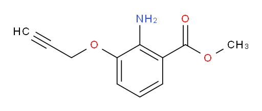 methyl 2-amino-3-(prop-2-yn-1-yloxy)benzoate