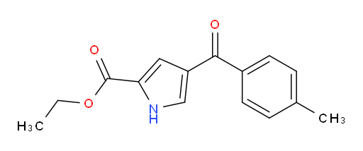 ethyl 4-(4-methylbenzoyl)-1H-pyrrole-2-carboxylate