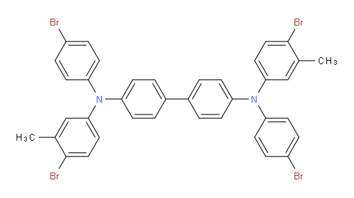 N4,N4'-bis(4-bromo-3-methylphenyl)-N4,N4'-bis(4-bromophenyl)-[1,1'-biphenyl]-4,4'-diamine