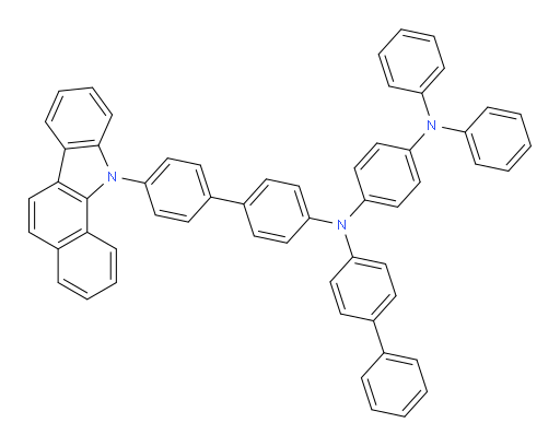 N1-(4'-(11H-benzo[a]carbazol-11-yl)-[1,1'-biphenyl]-4-yl)-N1-([1,1'-biphenyl]-4-yl)-N4,N4-diphenylbenzene-1,4-diamine