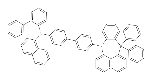 N-([1,1'-biphenyl]-2-yl)-N-(4'-(12,12-diphenylbenzo[f]naphtho[1,8-bc]azepin-7(12H)-yl)-[1,1'-biphenyl]-4-yl)naphthalen-1-amine