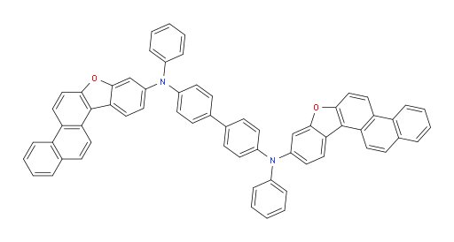 N4,N4'-bis(phenanthro[2,1-b]benzofuran-9-yl)-N4,N4'-diphenyl-[1,1'-biphenyl]-4,4'-diamine