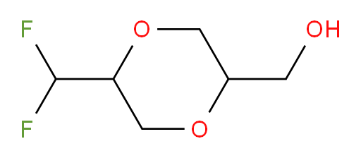 (5-(difluoromethyl)-1,4-dioxan-2-yl)methanol