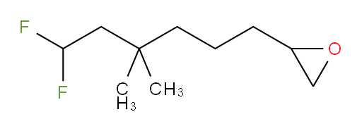 2-(6,6-difluoro-4,4-dimethylhexyl)oxirane