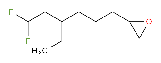 2-(4-ethyl-6,6-difluorohexyl)oxirane