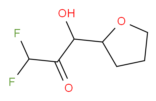 1,1-difluoro-3-hydroxy-3-(tetrahydrofuran-2-yl)propan-2-one