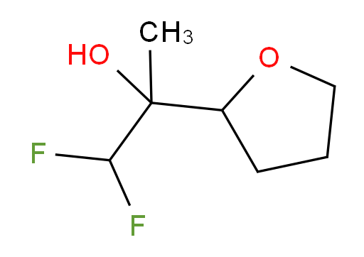 1,1-difluoro-2-(tetrahydrofuran-2-yl)propan-2-ol