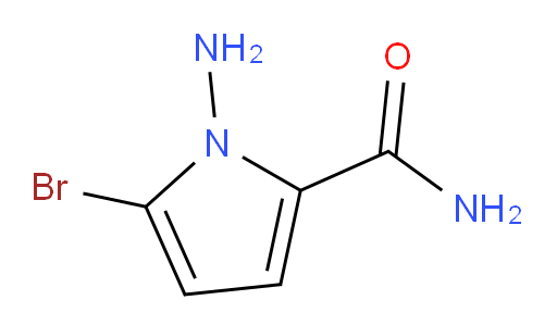 1-amino-5-bromo-1H-pyrrole-2-carboxamide
