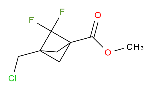 3-(Chloromethyl)-2,2-difluoro-bicyclo[1.1.1]pentane-1-carboxylic acid methyl ester