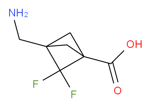 3-(Aminomethyl)-2,2-difluoro-bicyclo[1.1.1]pentane-1-carboxylic acid