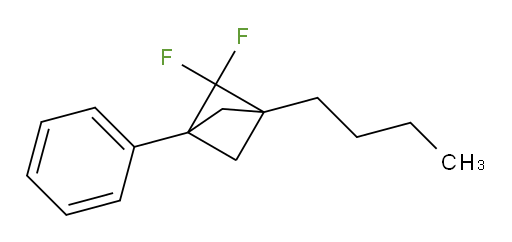 1-Butyl-2,2-difluoro-3-phenyl-bicyclo[1.1.1]pentane