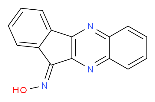 11H-Indeno[1,2-b]quinoxalin-11-one, oxime (7CI, 8CI, ACI)