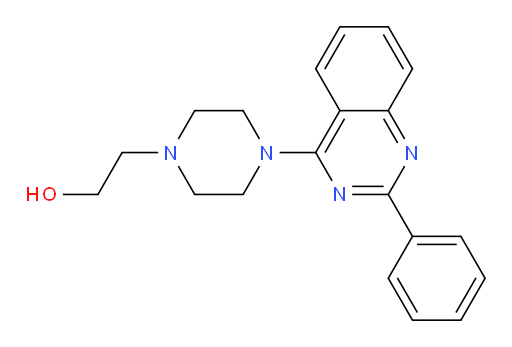 4-(2-Phenyl-4-quinazolinyl)-1-piperazineethanol (ACI)