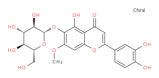 2-(3,4-Dihydroxyphenyl)-6-(β-D-glucopyranosyloxy)-5-hydroxy-7-methoxy-4H-1-benzopyran-4-one (ACI)