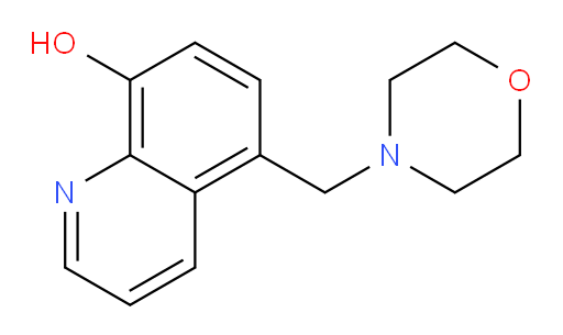 5-(4-Morpholinylmethyl)-8-quinolinol (ACI)