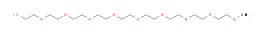 2,5,8,11,14,17,20,23,26-Nonaoxaoctacosane-28-thiol (9CI, ACI)
