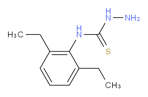 N-(2,6-Diethylphenyl)hydrazinecarbothioamide (ACI)